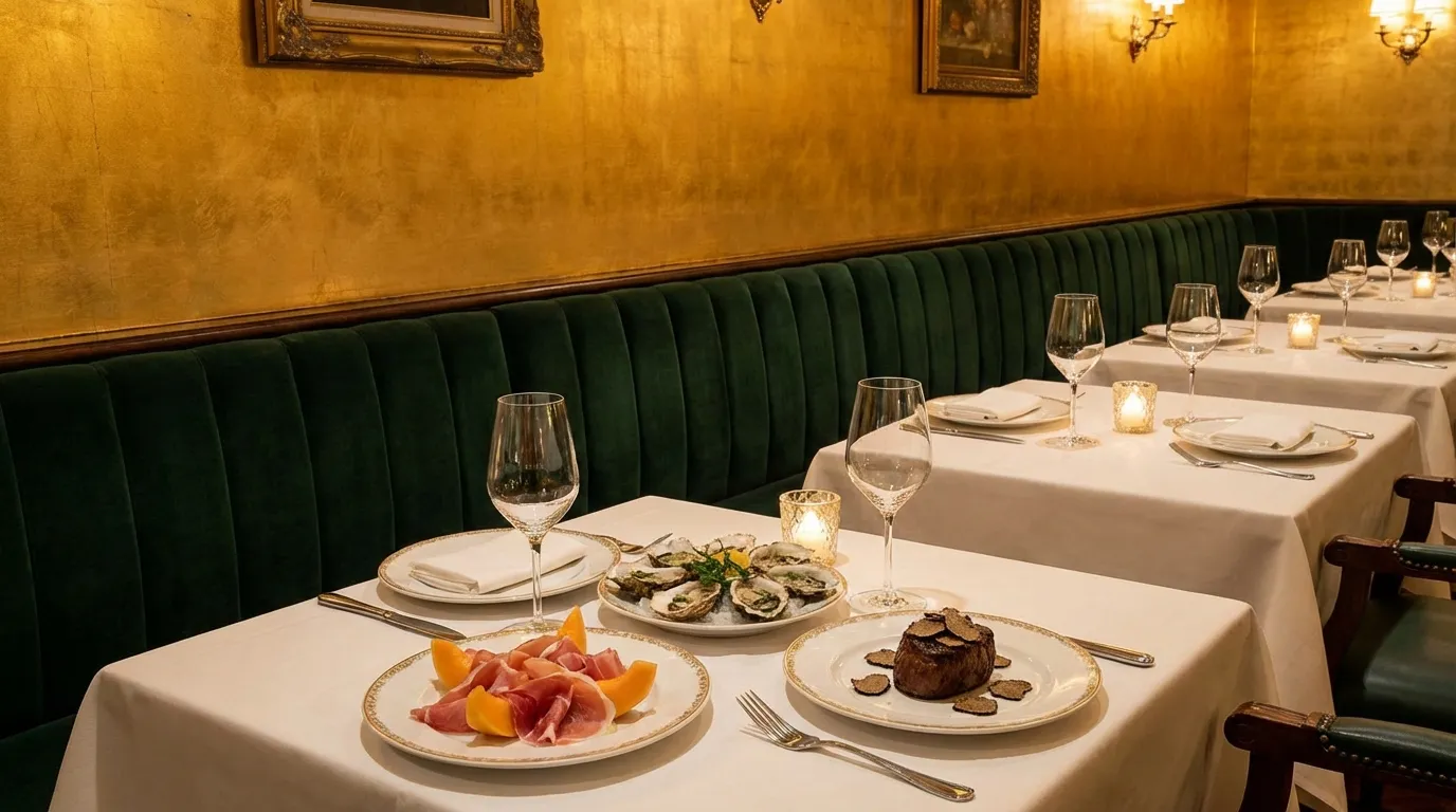 Dinner at Angeline's