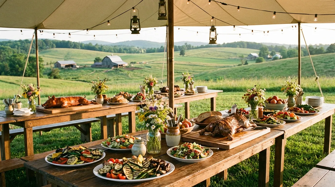 Farm Dinner at Stillwater